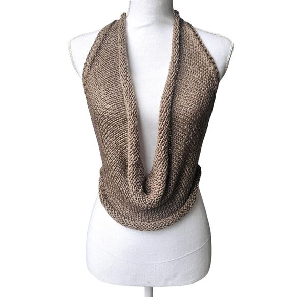 Handmade Knit‎ Drape Neck Top - Picture 5 of 8